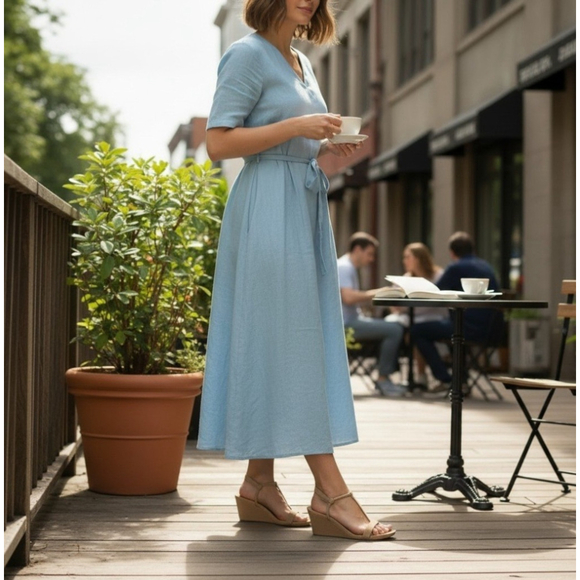 Style & Co. Women's Mulan Strappy Wedge Sandals Size 10.5 M Taupe - Picture 14 of 16